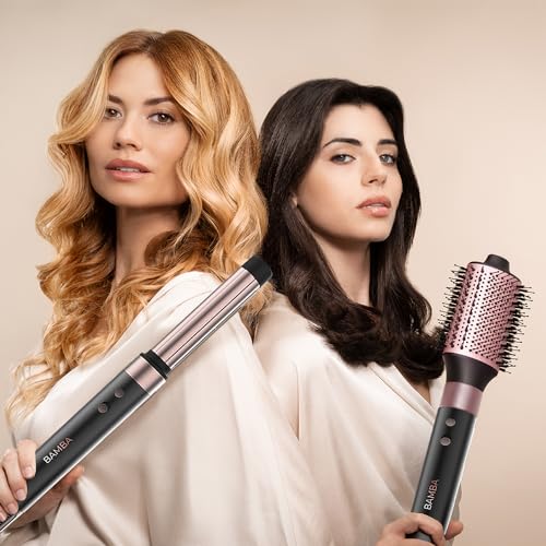 Cecotec Bamba CeramicCare AirGlam 6-in-1 Hot Air Brush - Versatile Styling Tool