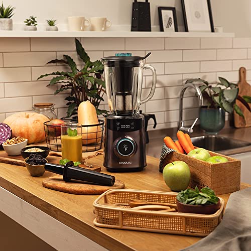 Cecotec Power Black Titanium 2500MAX Advance Blender - 1800W Power & Smoothie Program