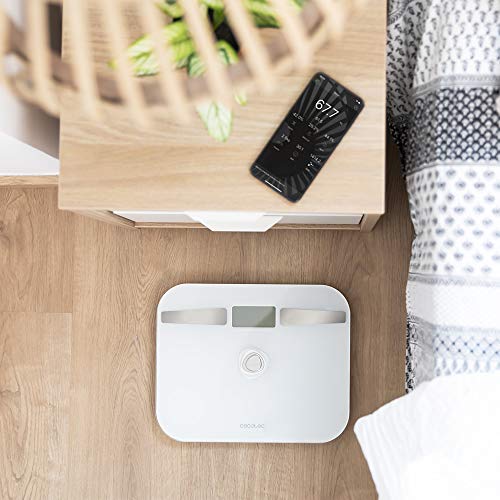 Cecotec Surface Precision EcoPower 10200 Smart Health Bathroom Scales With Bluetooth Connectivity