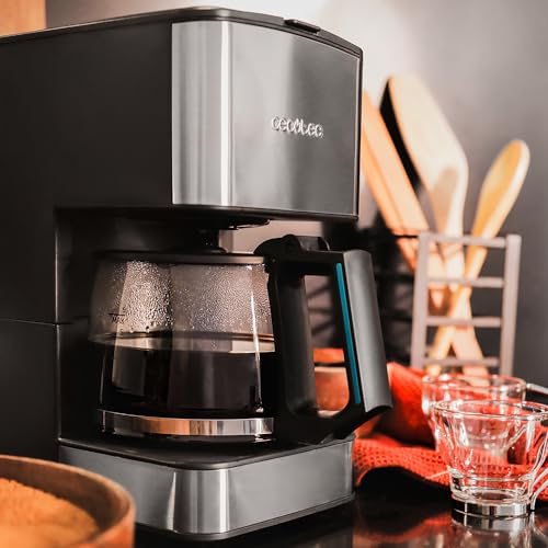 Cecotec Mokclassic 900 Shiny Italian Coffee Maker - 6 Cup Drip Coffee Maker With Aroma Technology