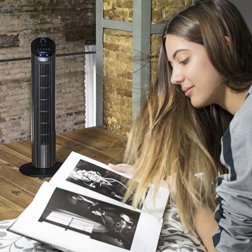 Cecotec Digital Tower Fan EnergySilence 890 Skyline - Silent Cooling With Remote Control