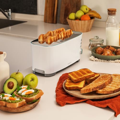 Cecotec Vertical Toaster Toast&Taste Extra Double W. 1350W Power, Automatic Shut-off