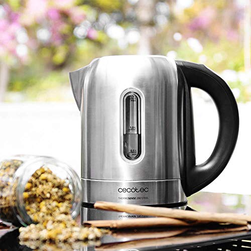 Cecotec - 1.7L Stainless Steel Electric Kettle, BPA-Free, 360º Base, Anti-Limescale