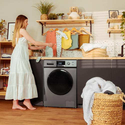 Cecotec Bolero Dresscode 8410 Inverter Steel A Washing Machine - 8 kg Capacity, Energy Efficient