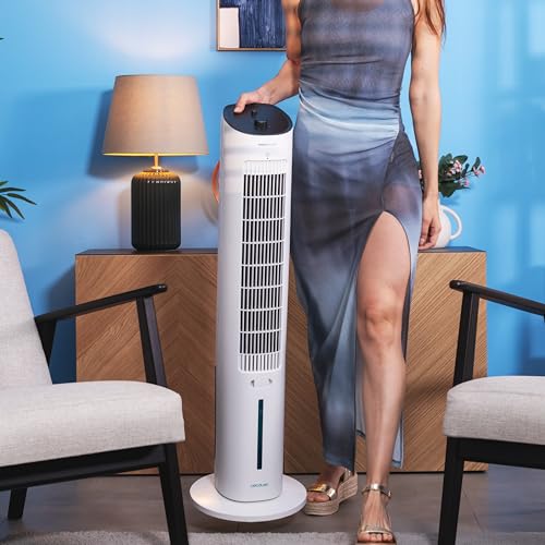 Cecotec - EnergySilence 2000 SkyCool Tower AC with 60W Power & 3L Tank