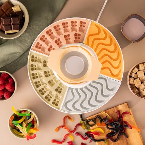 Cecotec Candy Machine - Chocolate Fondue & Gummy Maker - Fun & Easy