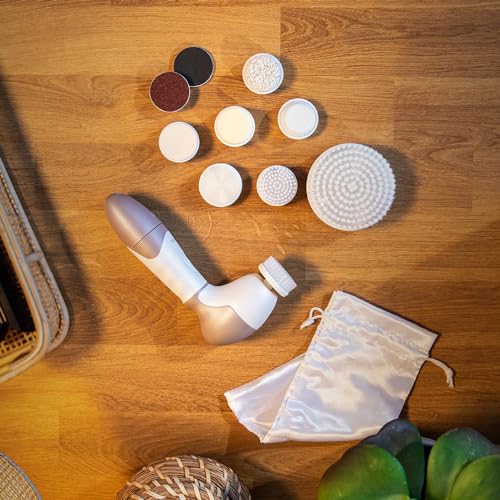 Cecotec - 9 in 1 Total Clean Facial Cleansing Brush with 360° Rotation and Ergonomic Design