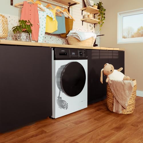 Cecotec - 8 kg Front Loading Washing Machine with Inverter, 16 Programs, Steam