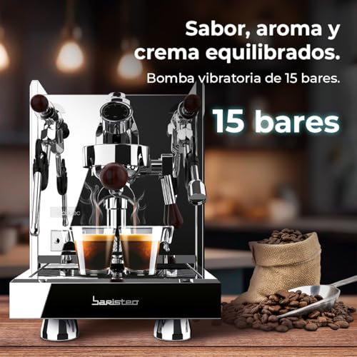 Cecotec Barista Baristeo Iconic Espresso Machine - Perfect Cream Extraction