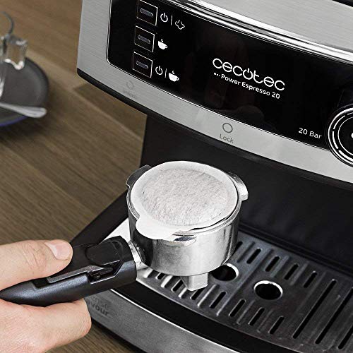 Cecotec Espresso and Cappuccino Coffee Machine - Perfect Crema Every Time