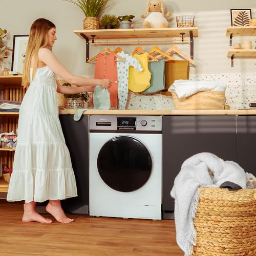 Cecotec Front Load Washing Machine 10 Kg - Energy Efficient & Steam Cleaning