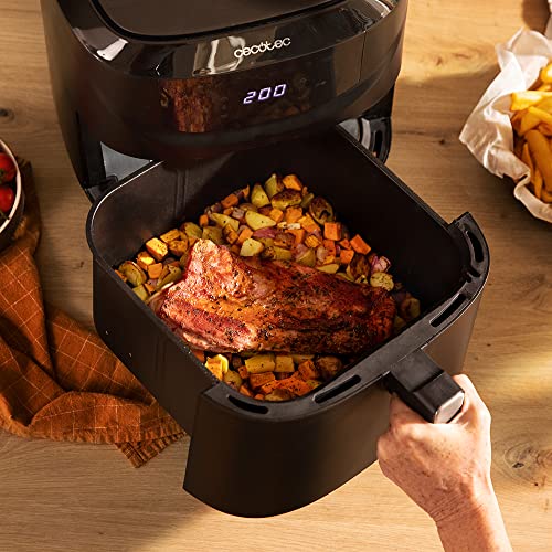 Cecotec - Digital 7.6L Airfryer with PerfectCook, 2000W Power, 8 Cooking Modes