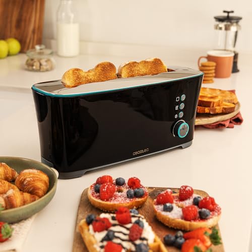 Cecotec Toaster Vertical Toast&Taste Extra B - 1000W Power, XL Slot for Thick Bread