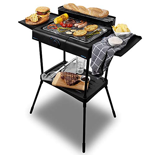 Cecotec PerfectSteak 4250 Electric Barbecue with stainless steel grill and adjustable height