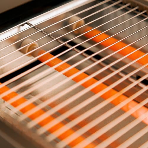 Cecotec Horizontal Toaster - Flat Toaster With 3 Touch Resistors for Perfectly Crispy Toasts