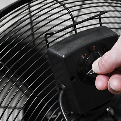 Cecotec - EnergySilence 3000 Pro Industrial Fan, 90W, 3 Speed, 40cm Blades