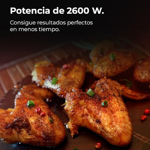 Cecotec - Bolero Hexa C134500 Built-In Oven, 56L Capacity, 2600W, Steam Cleaning