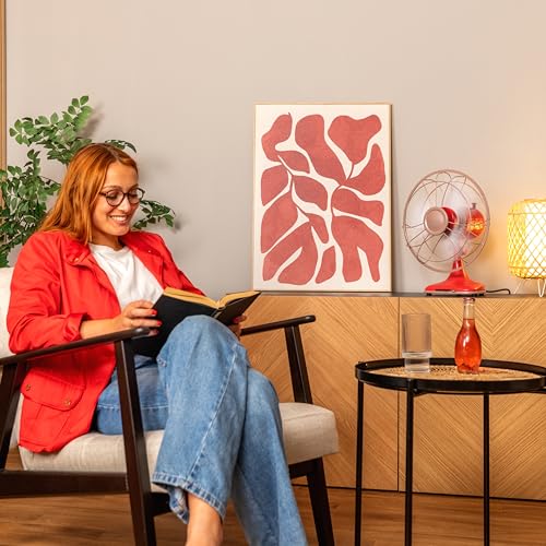 Cecotec EnergySilence 1090 RetroDesk Fan - 40W Powerful Airflow