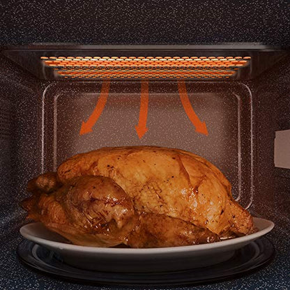 Cecotec - 20L Microwave with Ready2Clean Coating & Elegant Black Design