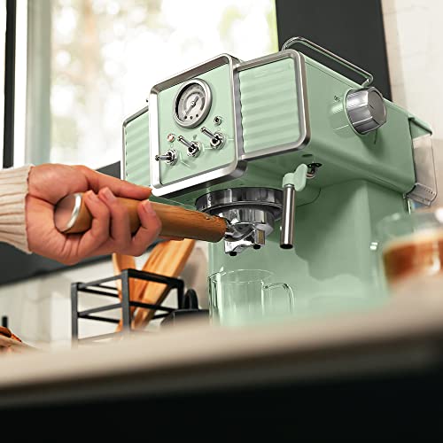 Cecotec Espresso Power 20 Coffee Maker - Vintage Style With 1350W Power