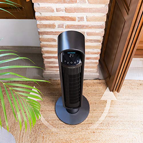 Cecotec - EnergySilence 9190 SkyLine Ionic Tower Fan, Remote, Timer, WiFi Control