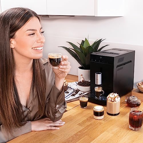 Cecotec Cremmaet Compact Super Automatic Coffee Maker With Integrated Grinder