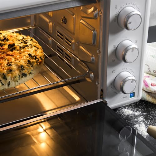 Cecotec BakeundToast 3090 White Gyro Table Stove - 30L, 1500W, Convection Cooking