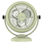 Experience the Cecotec EnergySilence 800 RetroDesk Fan with a powerful 20W motor, 25cm diameter, and 2 speeds. Perfect for cooling your space! Keywords: desk fan, Cecotec, EnergySilence, retro fan, green fan