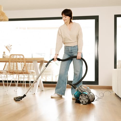 Cecotec - Conga Rockstar 800W Bagless Sleigh Vacuum Cleaner, 2L Capacity, 20kPa Power, Compact Design