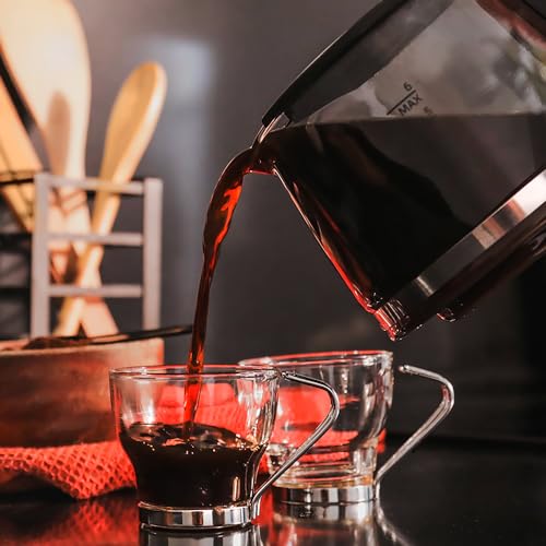 Cecotec Mokclassic 900 Shiny Italian Coffee Maker - 6 Cup Drip Coffee Maker With Aroma Technology