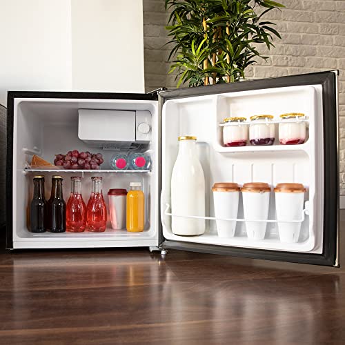 Cecotec - GrandCooler 20000 Mini Fridge, 46L Volume, Reversible Door, Energy Efficient