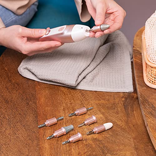 Cecotec PinkyCare 700 Perfect Nails Electric Manicure and Pedicure Set - Ergonomic Design for Comfortable Use