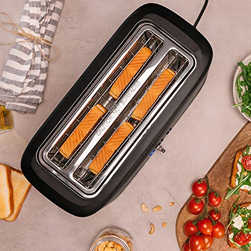 Cecotec Toast & Taste 16000 Extra Double Vertical Toaster - 1630W Power & Elegant Design