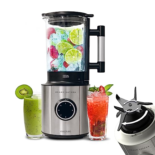 Cecotec Grand Katana 2700MAX Blender with black finish and stainless steel design