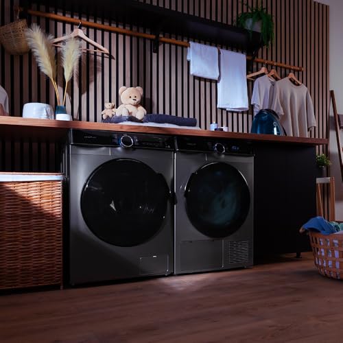 Cecotec - 10 kg Heat Pump Dryer with Inverter Motor, Low Consumption, Easy Ironing