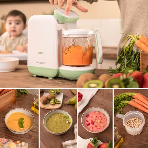 Cecotec Nana BabyCare FoodProcessor - 4 in 1 Kitchen Robot for Babies