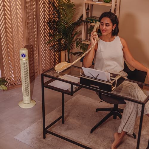 Cecotec Pedestal Fan EnergySilence 1090 - Retro Green With Remote Control