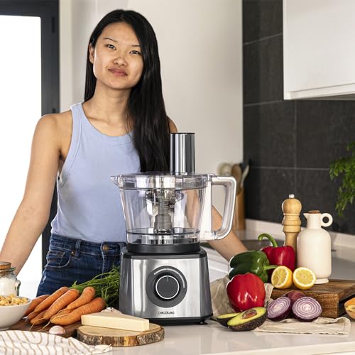 Cecotec Paprika 1300 Food Processor - 2000W Power for Quick Cooking