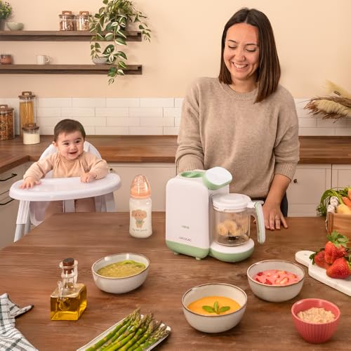 Cecotec Nana BabyCare FoodProcessor - 4 in 1 Kitchen Robot for Babies
