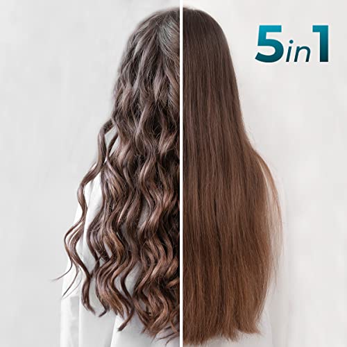 Cecotec - 5-in-1 Hair Dryer Brush with Ceramic Technology, 1000W Power