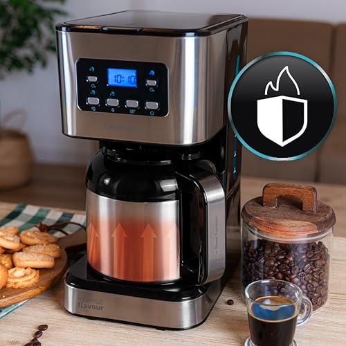 Cecotec Coffee 66 Drop & Thermo Time Drip Coffee Maker - 10 Cups, 24 Hour Timer