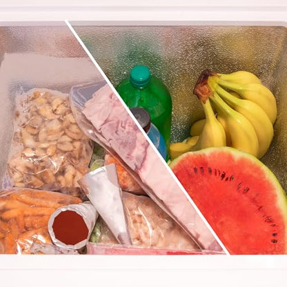 Cecotec - CoolMarket 99L Horizontal Freezer, Class E, Dual Function, Mechanical Control