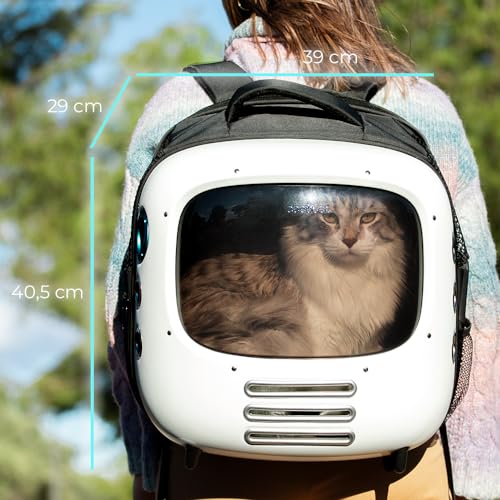 Cecotec Pumba 1800 Travel Fan Backpack for Cats & Dogs - Cool & Comfortable