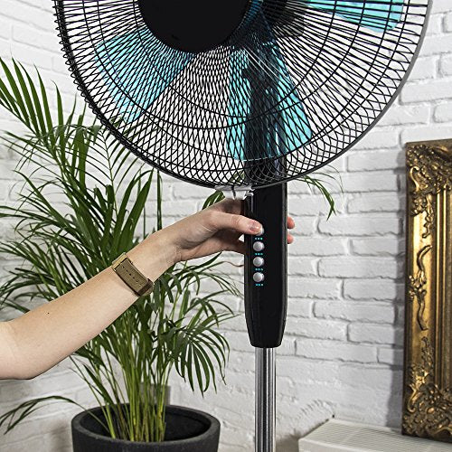 Cecotec EnergySilence 510 Pedestal Fan With Adjustable Height and Quiet Operation