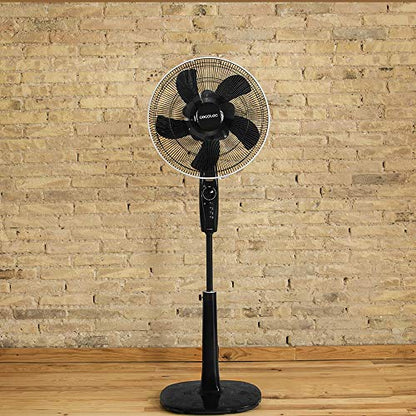 Cecotec - EnergySilence 1020 Pedestal Fan, 60W, 10 Blades, Adjustable Height