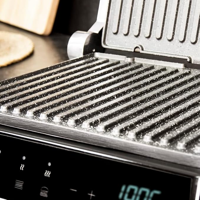 Cecotec Rock?nGrill Smart Electric Grill With 2000 W Power and Easy Cleanup