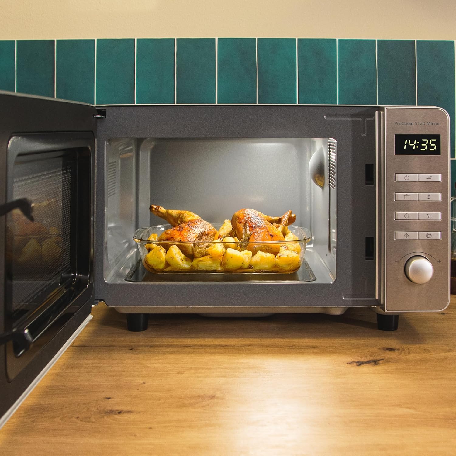 Cecotec Microwave With Grill Proclean 5120 - 20L Capacity, 700W Power