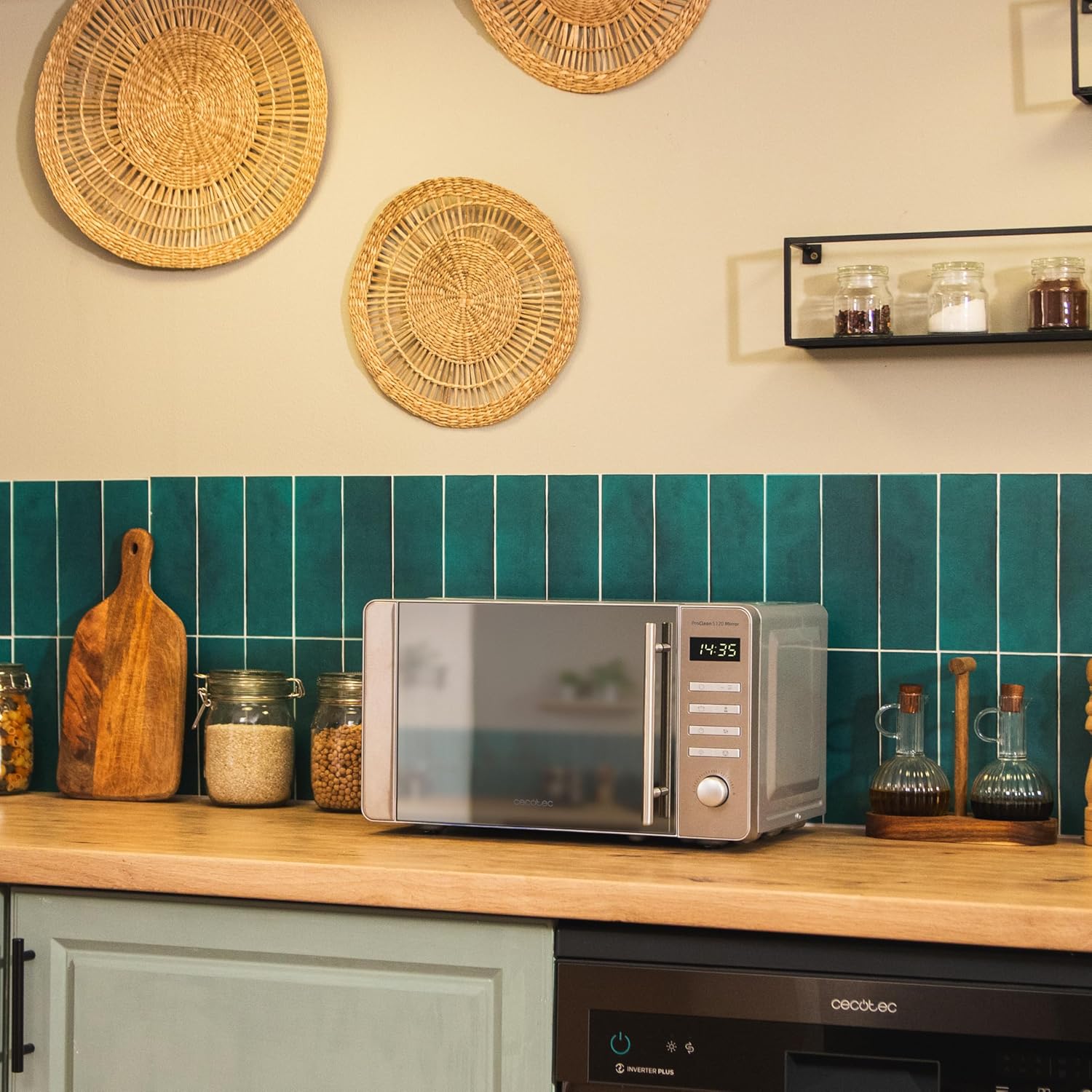 Cecotec Microwave With Grill Proclean 5120 - 20L Capacity, 700W Power